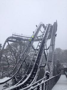 Painting the Rides at Alton Towers