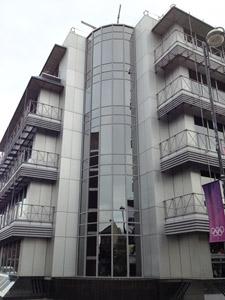 Commercial building painting Hiline AbseilingCommercial building painting Hiline Abseiling