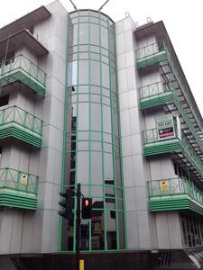 Commercial building painting Hiline Abseiling