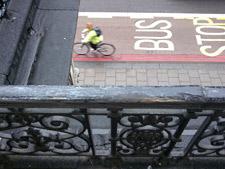 Balcony Steelwork painted by abseilers
